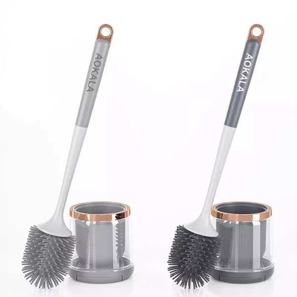 Brosse Toilette Silicone Proprete Inegalee et Design