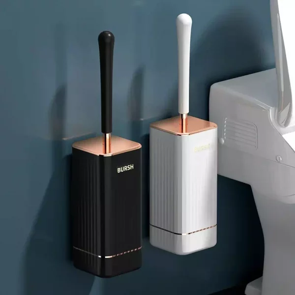 Brosse WC en Silicone Luxe Cuivre Hygiene pour les Connaisseurs