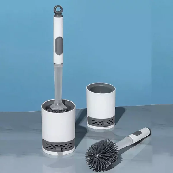 Brosse WC en Silicone Revolutionnaire Nettoyage Impeccable