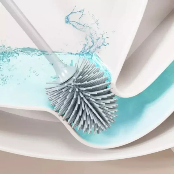 Brosse WC en Silicone Sur Pied proprete superieure design elegant