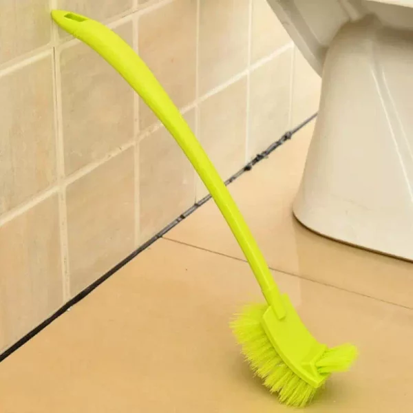 Brosse de Toilette Nettoyage Profond et Durable verte