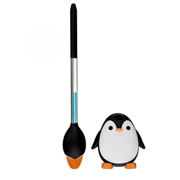 Brosse de toilette hygienique pingouin