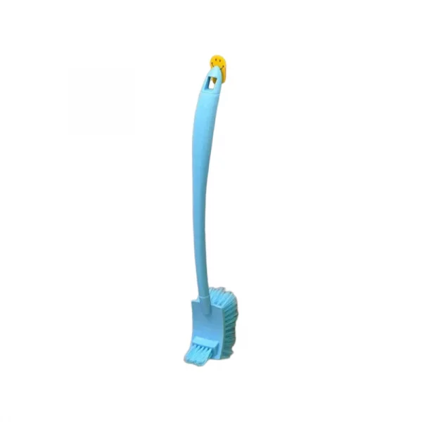 Brosse de toilette nettoyage profond et durable bleu