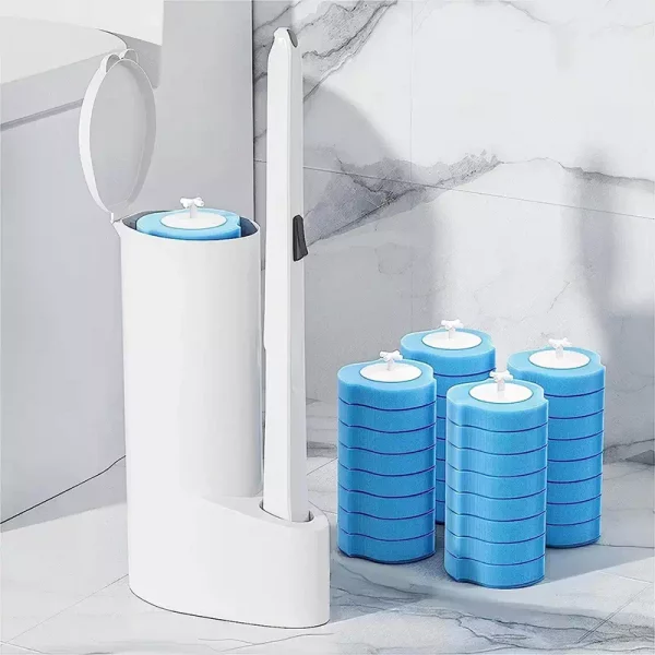 Hygiene avec la Brosse WC Jetable Proprete et Confort