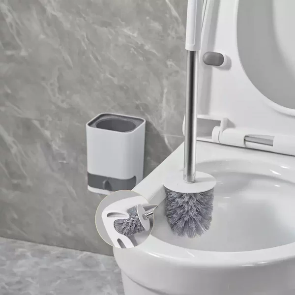 Hygiene et Proprete Innovante Brosse WC avec Reservoir Integre