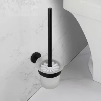 Brosse Toilette Verre Design Élégance Fonctionnelle pour Salle de Bain Moderne