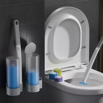 Propreté Inégalée à Chaque Utilisation Brosse WC Écologique Jetable Innovation Mural pour Hygiène Parfaite